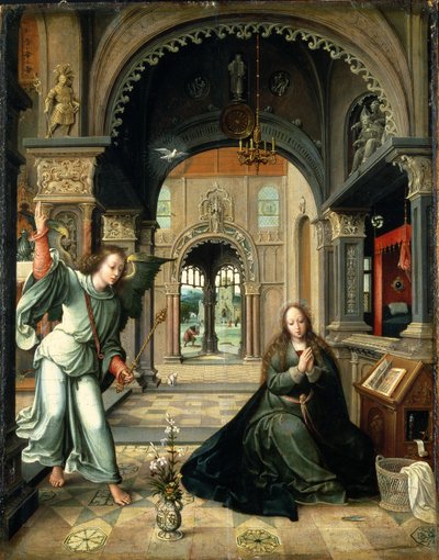 The Annunciation, Early 16th Century by Bernard van Orley